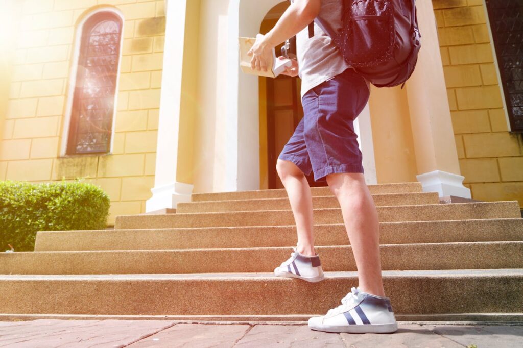 What is the number of steps enough to boost health